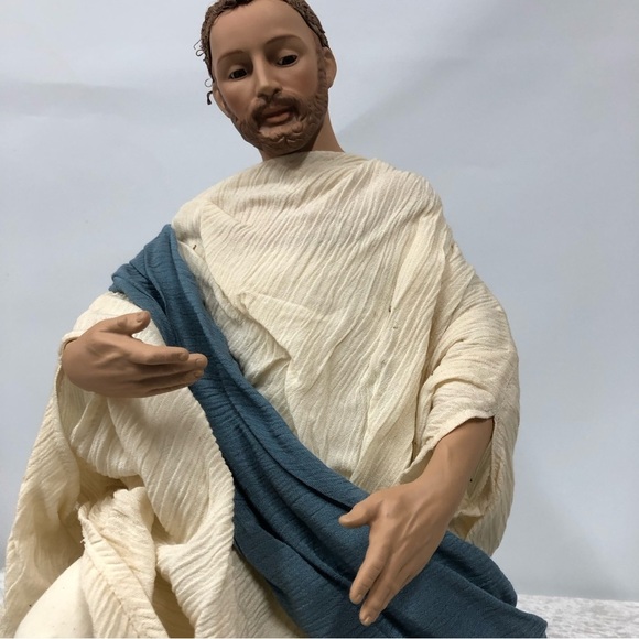Vintage Ashton Drake Let the Little Children come to me figurines Jesus-FLAWED - Picture 11 of 15